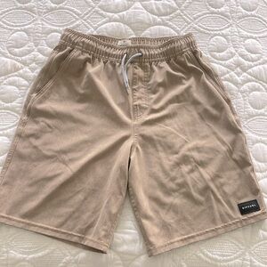 Rip Curl Tan drawstring shorts Boys Large